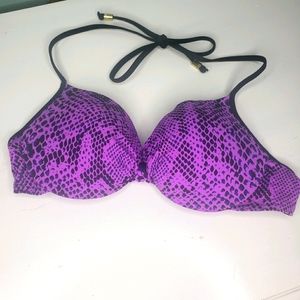 Pink Victoria's secret push-up Swimsuit top